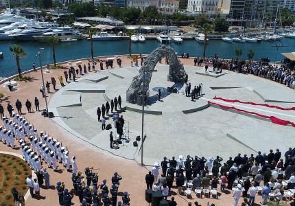 Αποκαλυπτήρια του  Μνημείου Γενοκτονίας των Ελλήνων του Πόντου και εγκαίνια της ανακατασκευασμένης πλατείας Αλεξάνδρας