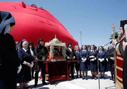 Αποκαλυπτήρια του  Μνημείου Γενοκτονίας των Ελλήνων του Πόντου και εγκαίνια της ανακατασκευασμένης πλατείας Αλεξάνδρας